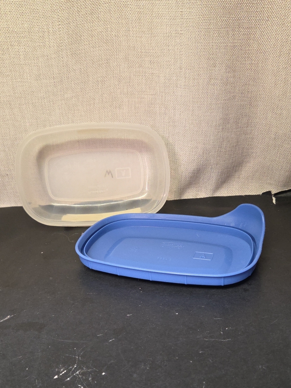 VTG Rubbermaid Servin Saver 12" Round Vegetable Fruit Dip Tray 0259 Pink Rose - Picture 13 of 15